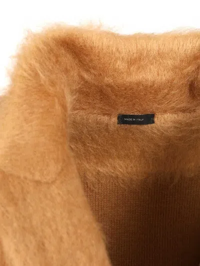 Tom Ford Double-breasted Cashmere And Mohair Jacket In Brown