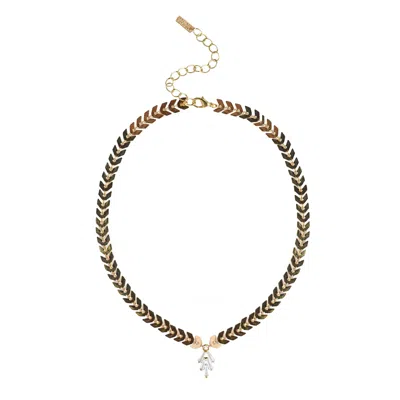 Adriana Pappas Designs Women's Venezia Choker In Yellow