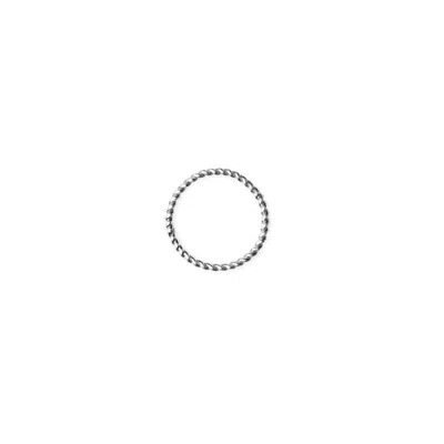 Undefined Jewelry Women's Silver Twist Ring In Silver