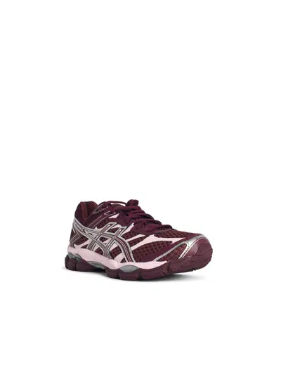 Asics Lightweight Running Shoes Mesh Upper In Purple
