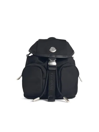 Moncler Mini Crossbody Bag Adjustable Straps In Black