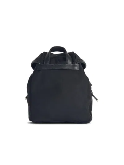 Moncler Mini Crossbody Bag Adjustable Straps In Black