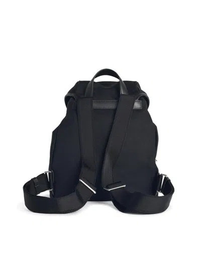 Moncler 'new Trick' Black Polyester Backpack In Black