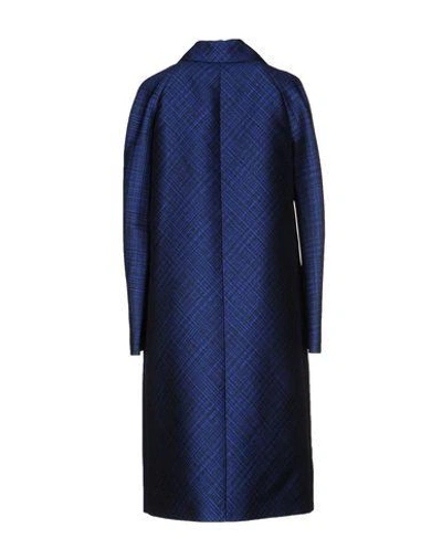 Shop Michael Kors Full-length Jacket In Blue