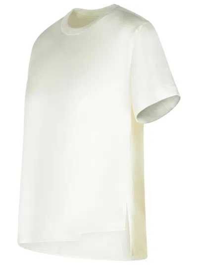 Simkhai Addy Knit Back T-shirt In White In White