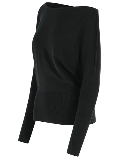 Simkhai 'lavina' Black Wool Blend Sweater In Black