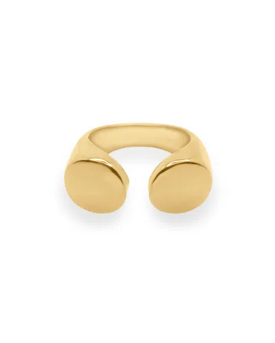 Viea Women's Gold Quinn Double Round Platform Ring In Gold
