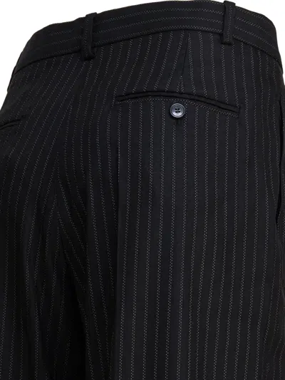 Isabel Marant Noanda Pinstriped Wool-blend Straight Pants