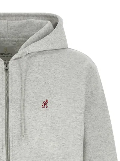 Gramicci Embroidered Zip-up Hoodie In Multi
