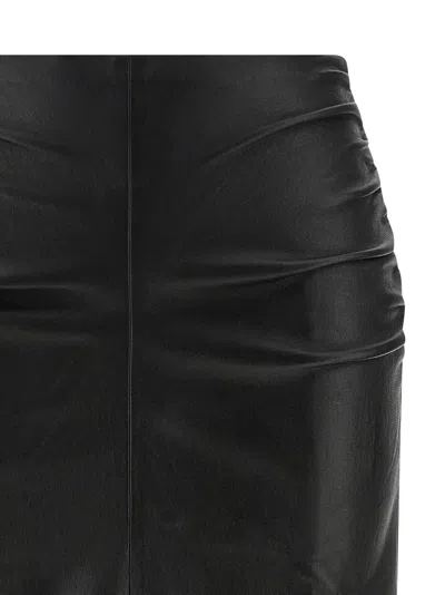 Stouls Ruched Detailing Skirt Featuring Back Slit