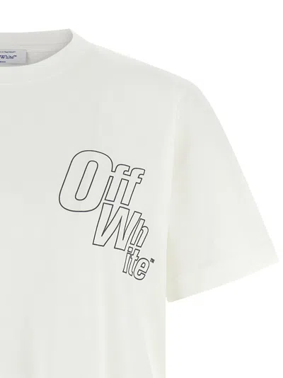 Off-white Slim Fit Arrow Design T-shirt
