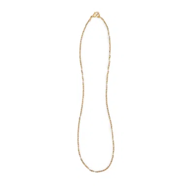 Lovard Women's Gold Classic Circle Loop Chain Choker In Gold