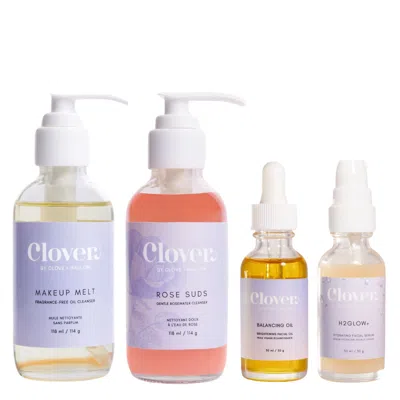 Clover By Clove + Hallow Neutrals The Core Skincare Set In Multi