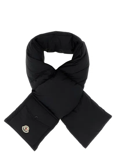Moncler Insulated Scarf Featuring Buttoned Pocket