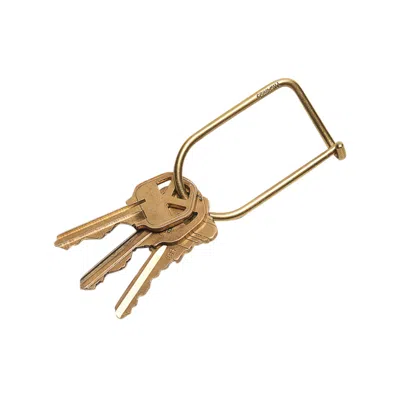 Craighill Wilson Keyring - Vapor Black In Black