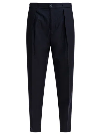 Briglia 1949 Porto Bello Trousers Blue In Black