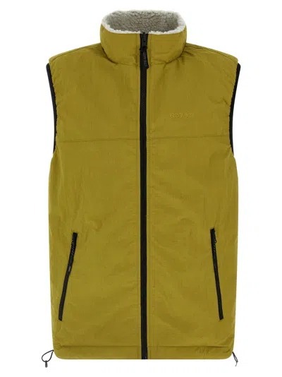 Gramicci Reversible Sherpa Gilet Multicolor In Gray
