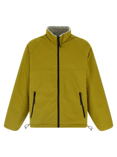 Gramicci Reversible Sherpa Puffer Jackets Multicolor In Gray