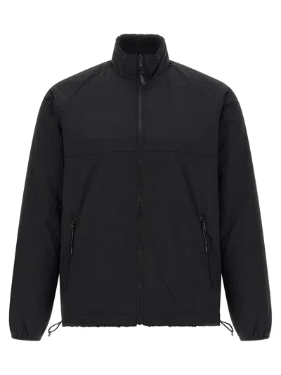 Gramicci Sherpa-fleece Reversible Jacket In Black