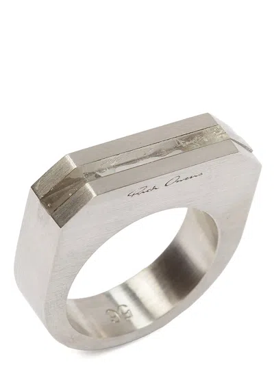 Rick Owens Bevelled Brass Ring