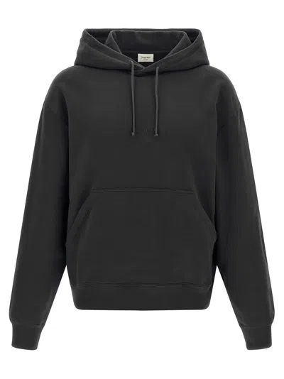 Saint Laurent Sweatshirt Gray In Black