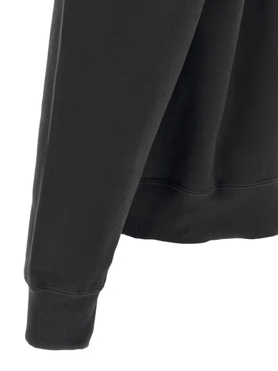 Saint Laurent Sweatshirt Gray In Black