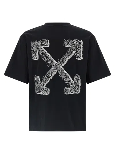 Off-white Scribble Arrow Skate T-shirt