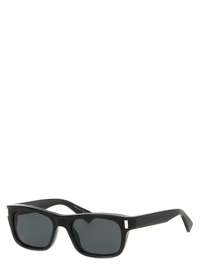 Saint Laurent Square-frame Acetate Sunglasses In Black