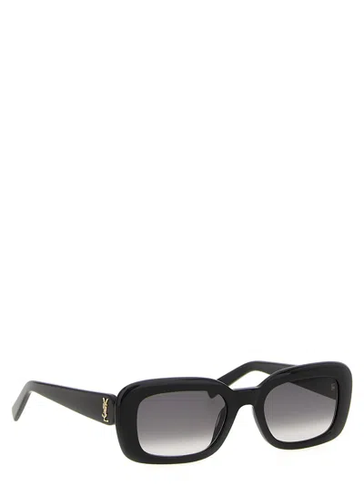 Saint Laurent Sl M130 Sunglasses In Black