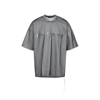 Mastermind Japan Graphic Print Short Sleeve Layered T-shirt In Gray
