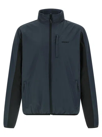 Gramicci Thermal Fleece Reversible Puffer Jackets Blue In Blue