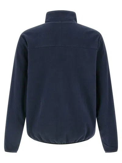 Gramicci Thermal Fleece Reversible Puffer Jackets Blue In Blue