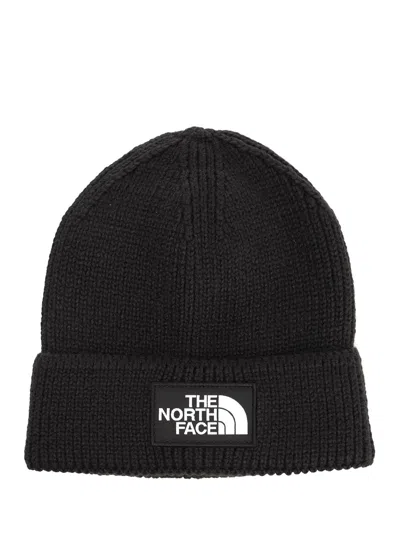 The North Face Tnf Box Logo Beanie Hats Black