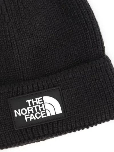 The North Face Tnf Box Logo Beanie Hats Black
