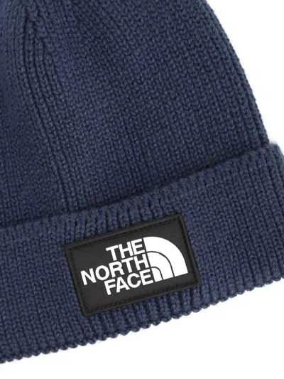 The North Face Tnf Box Logo Beanie Hats Blue