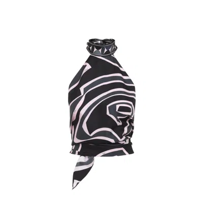 Pucci Silk Twill Top
