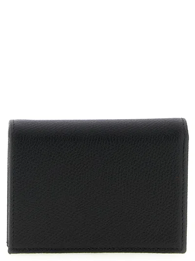 Valentino Garavani Vlogo Signature Wallet Wallets And Card Holders Black In Black