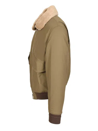 Valstar Virgil Padded Flight Jkt 64% Cotone 36 Poliestere Collo Misto Alpaca Jackets Green In Green