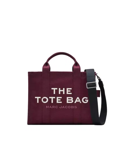 Marc Jacobs Borsa A Mano The Canvas Medium Tote Bag Dark Plum