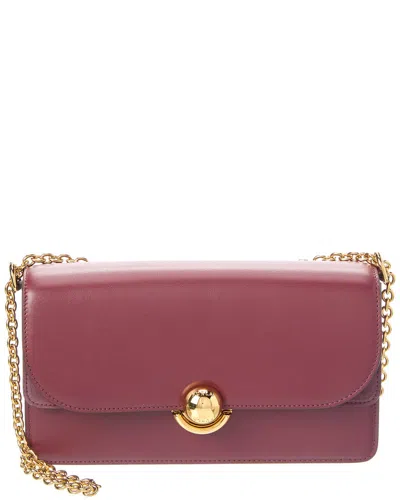 Furla Sfera Leather Crossbody In Red