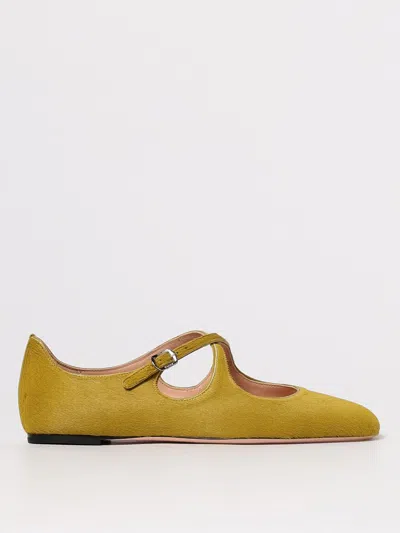 Bally Ballet Flat  Woman Color Green In Green