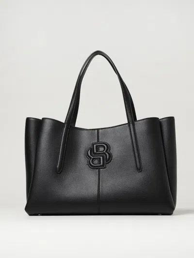 Hugo Boss Tote Bag Boss Woman Color Black In Black