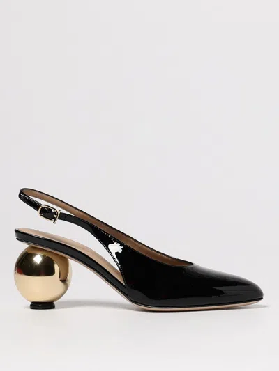 Ferragamo Detailed Archive Heel 01k4437848791c Nerobiscotto In Black