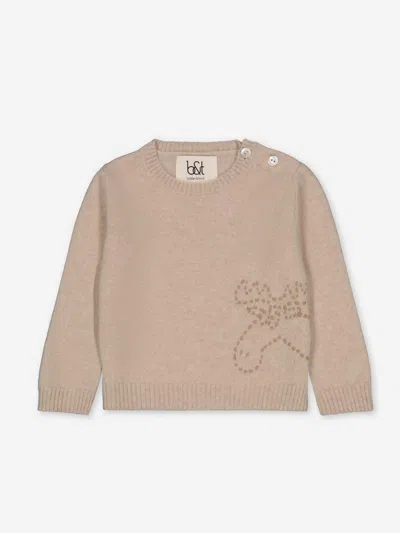 Bobbin & Tricot Sweater  Kids Color Beige In Brown
