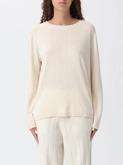 Mm Max Mara Sweater  Woman Color Butter In White