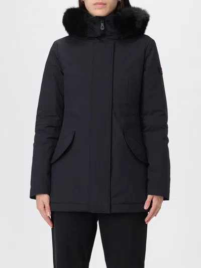 Peuterey Coat  Woman Color Black In Black