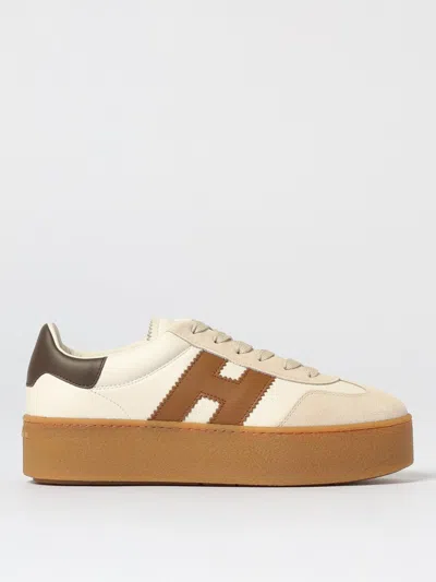 Hogan Sneakers Light And Natural In White