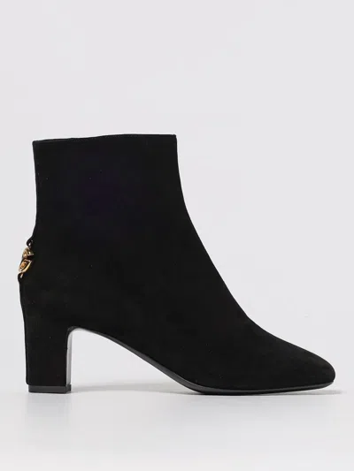 Dolce & Gabbana Suede Ankle Boot In Black