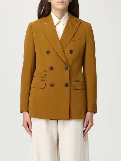 Max Mara Jacket  Woman Color Yellow In Yellow