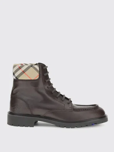 Burberry Rogue Amphibious Ankle Boots In Brown